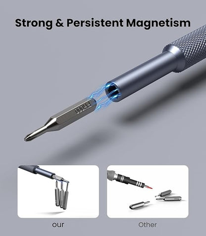 Premium 24-in-1 Magnetic Screwdriver Kit All in One Repair Tool.