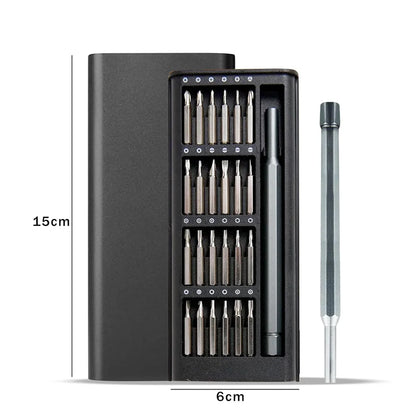 Premium 24-in-1 Magnetic Screwdriver Kit All in One Repair Tool.