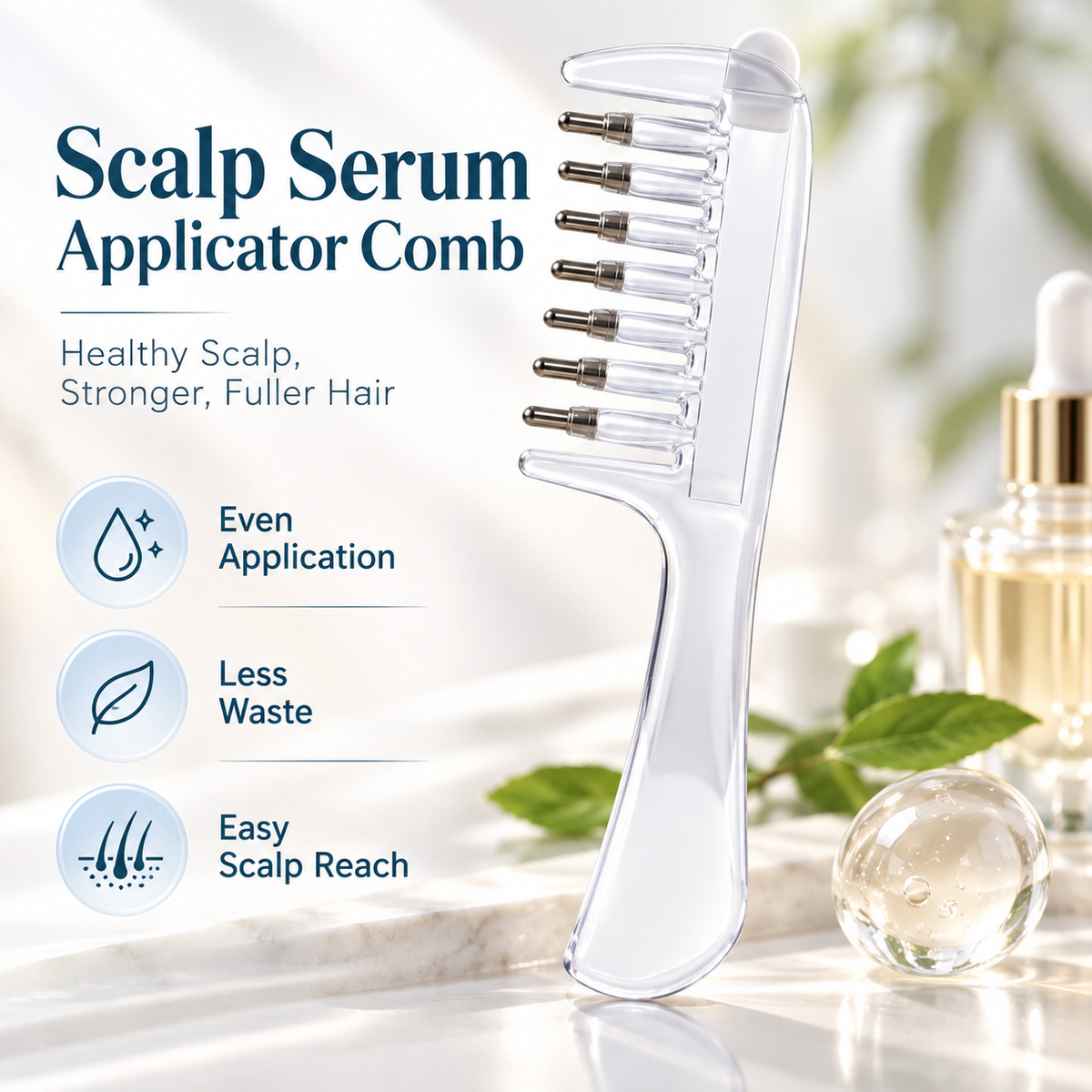 2 in 1 Scalp Massage & Hair Care Comb