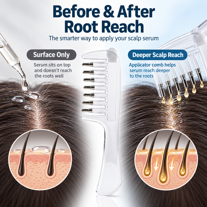 2 in 1 Scalp Massage & Hair Care Comb