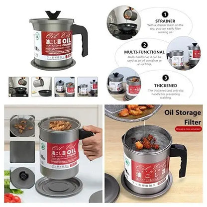 Oil Strainer & Filter Pot