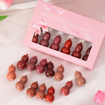 12pcs Lipstick Set - Waterproof Velvet Matte