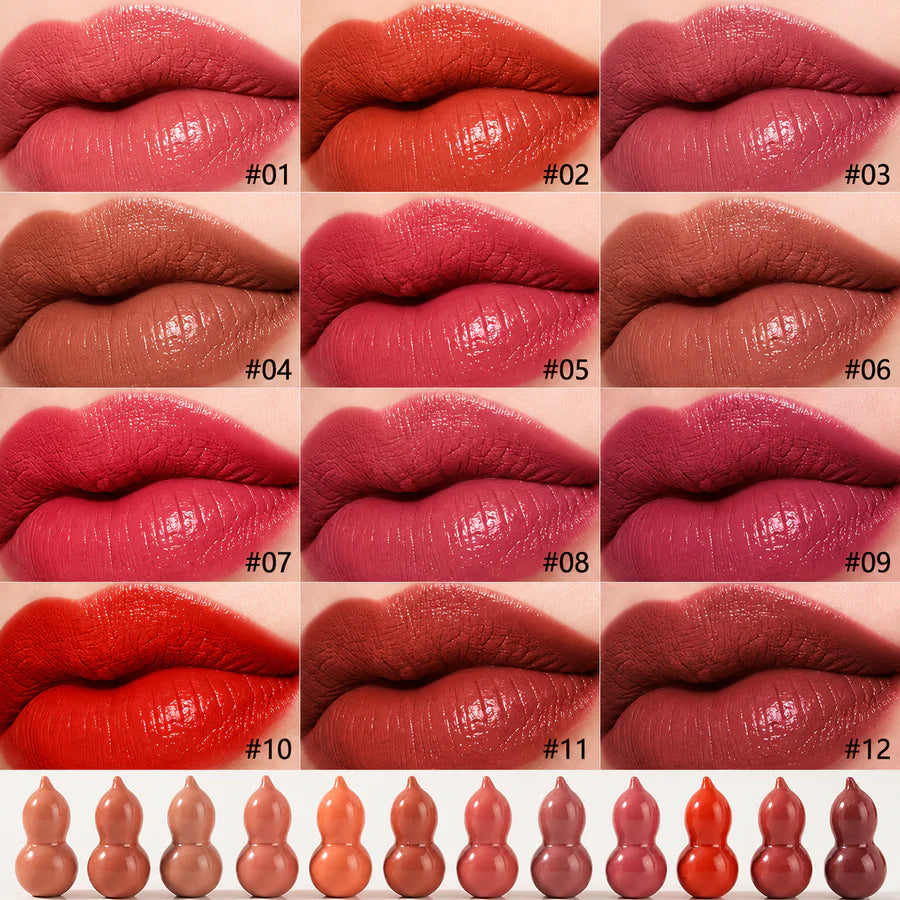 12pcs Lipstick Set - Waterproof Velvet Matte